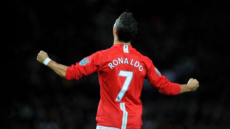 Cristiano Ronaldo, Manchester United, Jersey, 5K