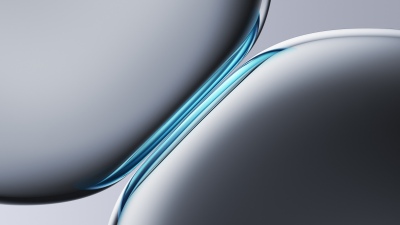 Blue abstract, Gradient background, Gradient Abstract, 3D Render, Gradient background, 5K, Glossy