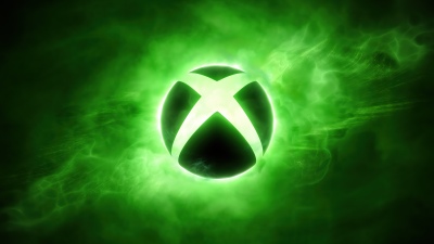 Xbox logo, Green background, 5K, Gaming console, Neon logo, Glowing, Gamer