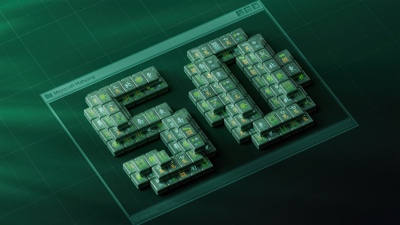 Microsoft Mahjong, Dark Mode, 50th Anniversary, Microsoft Windows, 5K, Green background