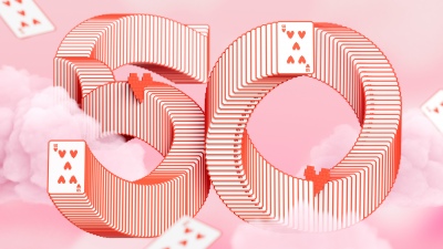 Solitaire, 50th Anniversary, Microsoft Windows, Nostalgic, Pink aesthetic, Pink sky, Pastel pink, Monochromatic