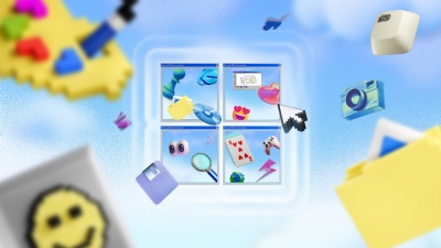 Microsoft Windows, Retro, 50th Anniversary, Nostalgic, Pixel art, Vintage, MS Paint, Windows XP, Emoji