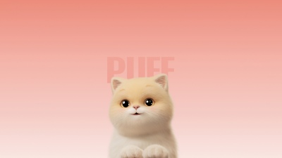 Cute dog, Puppy, 5K, Honor Magic V Flip 2, Stock, Pastel background