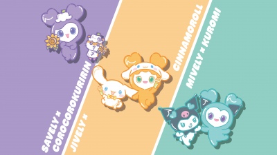 TWICE Lovelys x Sanrio, 5K, Corocorokuririn, Cinnamoroll, Kuromi