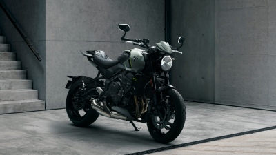 Triumph Trident 660, Muscular, Street bikes, Black bikes, 5K
