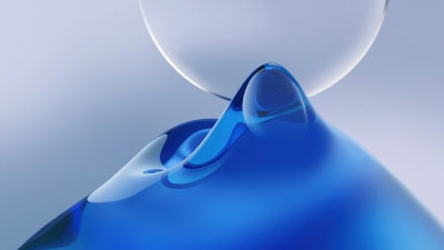Modern, Gradient Abstract, 5K, Stock, Honor, Blue abstract