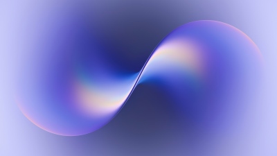 Infinity, Purple abstract, Gradient background, Fluid, Smooth, 5K