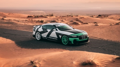 Bentley Continental GT Supersports Full Send, 2026, Desert, Green car, Bentley Continental GT Supersports