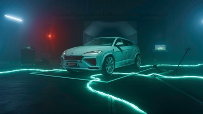 Brabus 900 MINT, Lamborghini Urus SE, 5K, 2026, Neon lighting, Dark theme