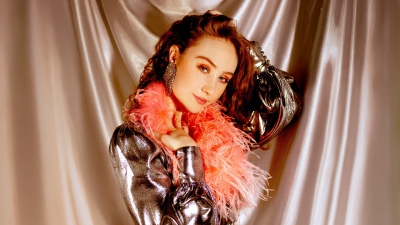Chappell Roan, American singer, 5K, Metallic, Portrait