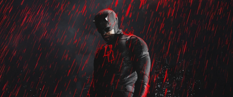 Daredevil: Born Again, Matt Murdock, Season 2, 2026 series, Dark background, 5K