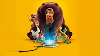 Hoppers (2026), Movie poster, 5K, Yellow background, Animation movies, Pixar movies