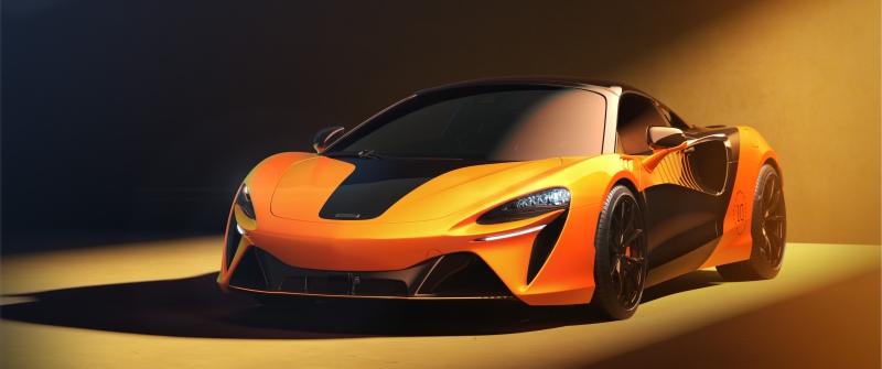 McLaren Artura Spider, 2026, 5K, Sports cars, Race cars, Orange cars, Championship Edition