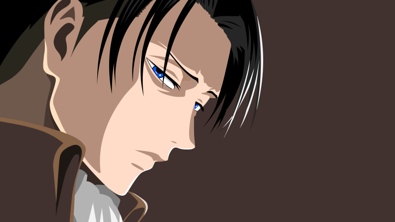 Levi Ackerman, Captain Levi, Attack on Titan, Shingeki no Kyojin, 5K, Minimalist, 8K