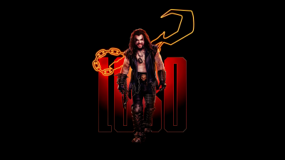 Jason Momoa, Lobo (DC), Supergirl (2026), 5K, Black background, DC Comics, 2026 Movies