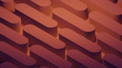 Geometric, 3D background, Pattern, Warm
